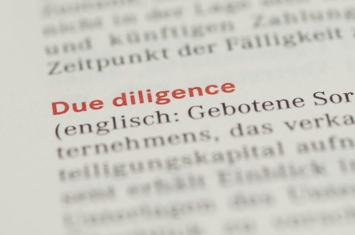 Bild: Due-Diligence-Ermittlungen