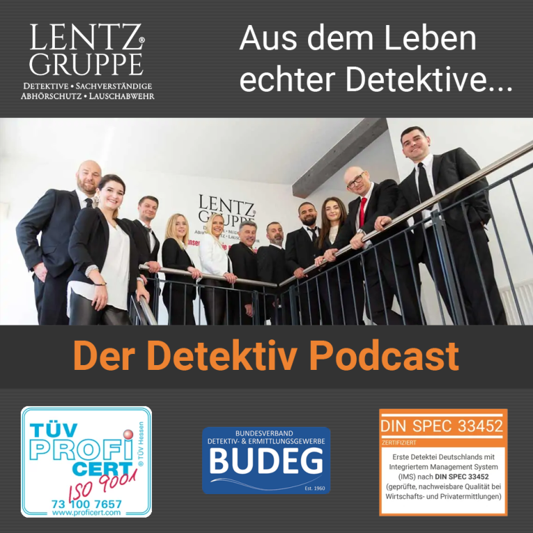 Aus dem Leben echter Detektive…