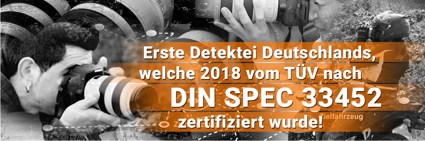 DIN SPEC 33452 - Geprüfte, nachweisbare Qualität bei Wirtschafts- und Privatermittlungen
